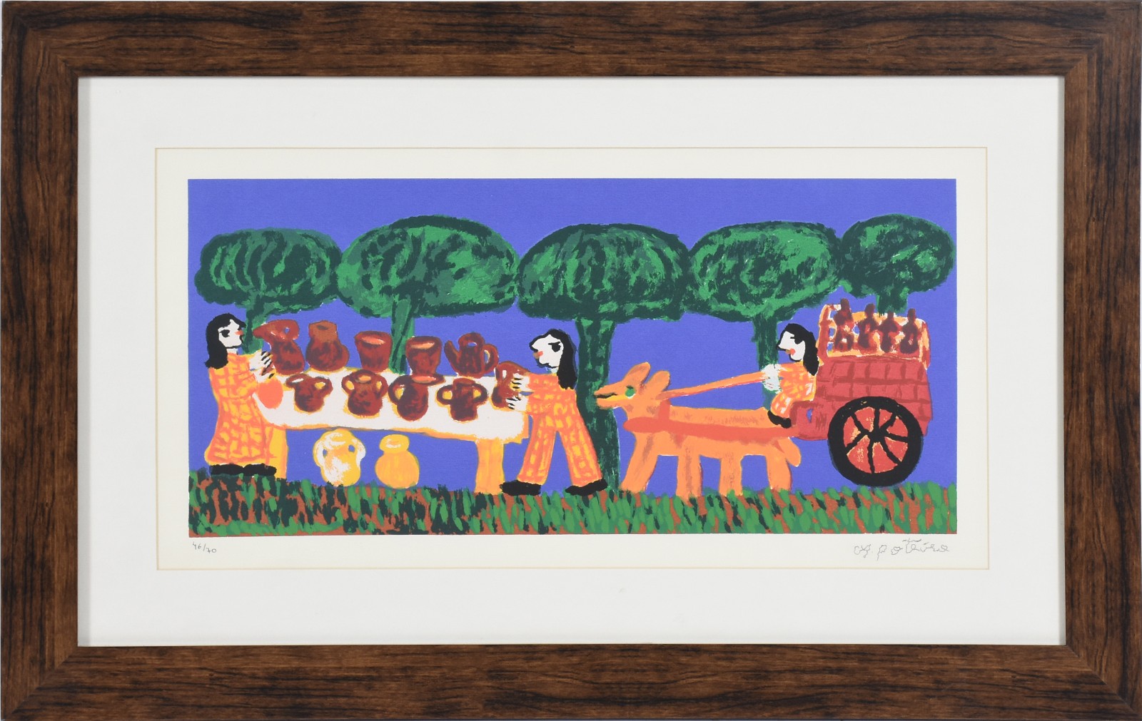 Antônio Poteiro (1925-2010), Figuras com carroça - foto 2 de 5