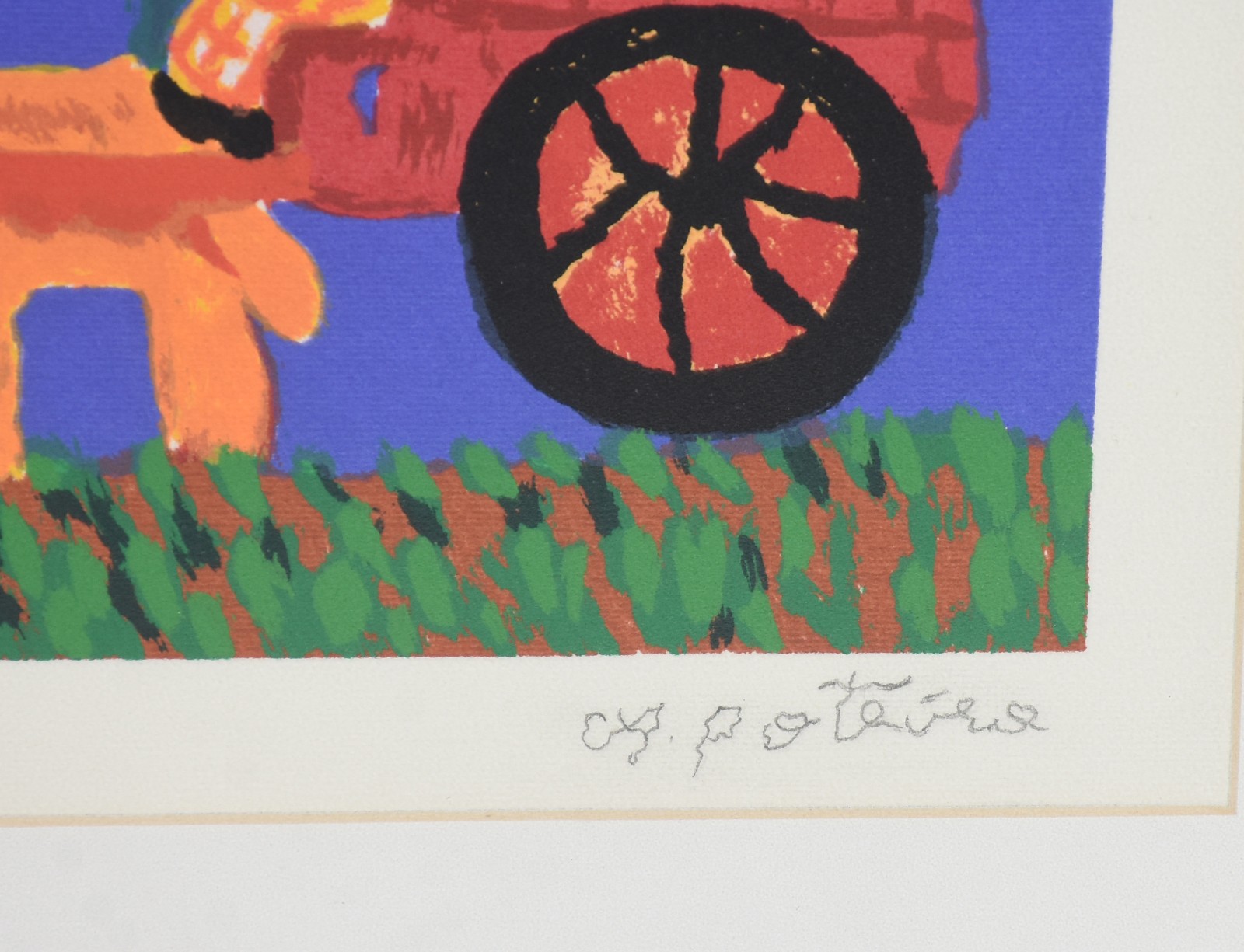 Antônio Poteiro (1925-2010), Figuras com carroça - foto 3 de 5