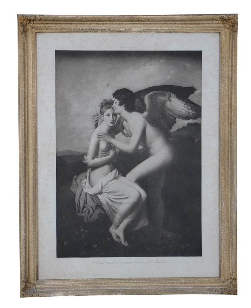 Gravura francesa - Amor - 56 x 40