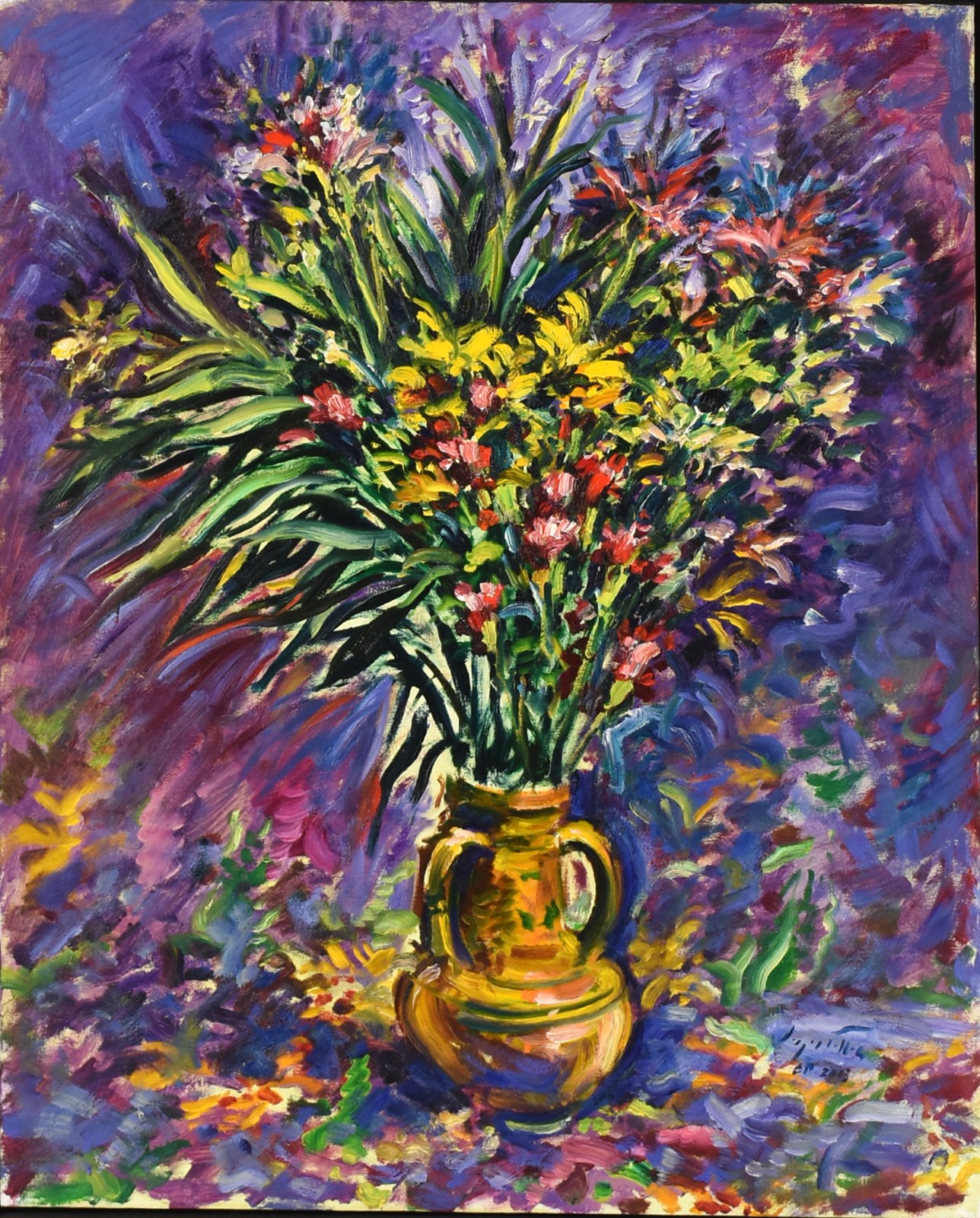 Sérgio Telles (1936-2022), Vaso de flores - foto 1 de 4