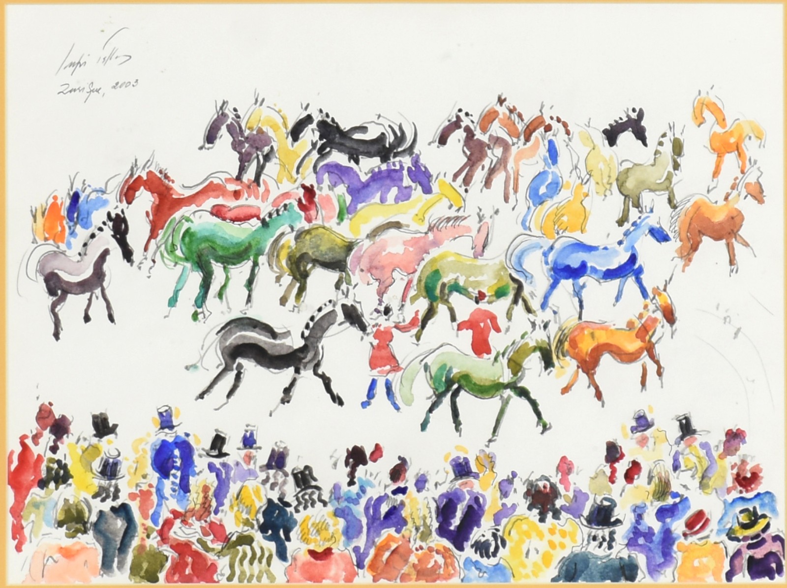  Sérgio Telles (1936-2022), Desfile de Cavalos, Circo de Zurique - foto 1 de 4