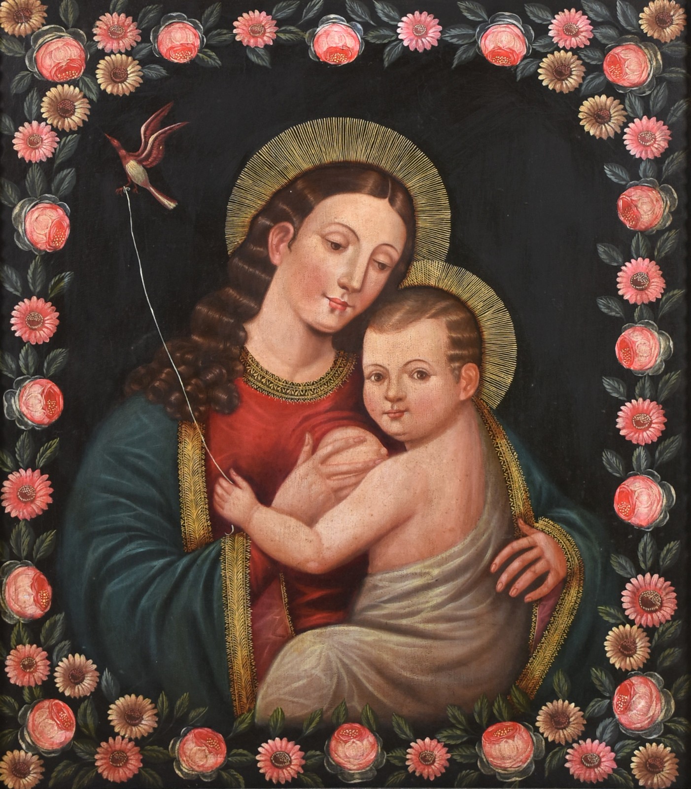 Escola Cusquenha (1538), Virgem com Menino - foto 1 de 3