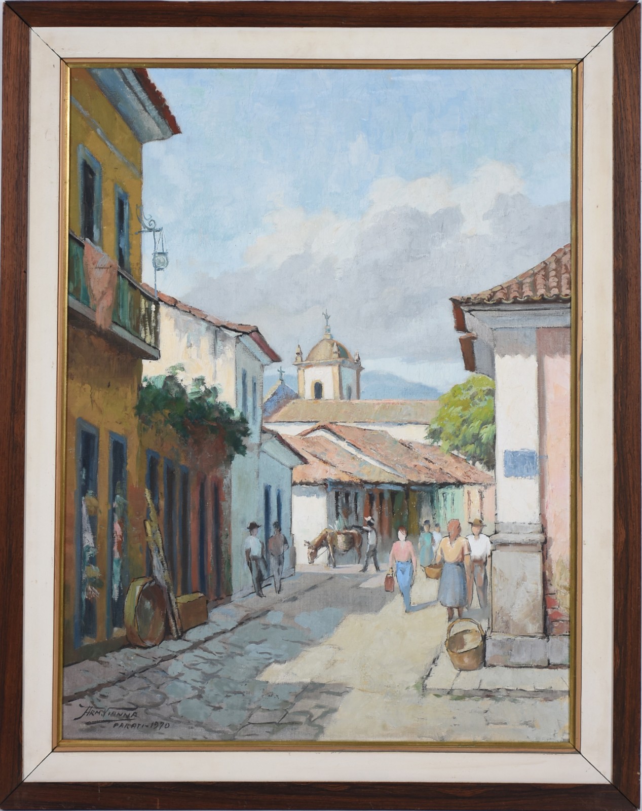 Armando Vianna (1897-1992), Rua Colonial - Paraty - foto 2 de 4