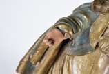 ARTE POPULAR,  - Imagem de terracota século XX representando Nossa Senhora Das Graças (faltando dedinho e alguns defeitos).