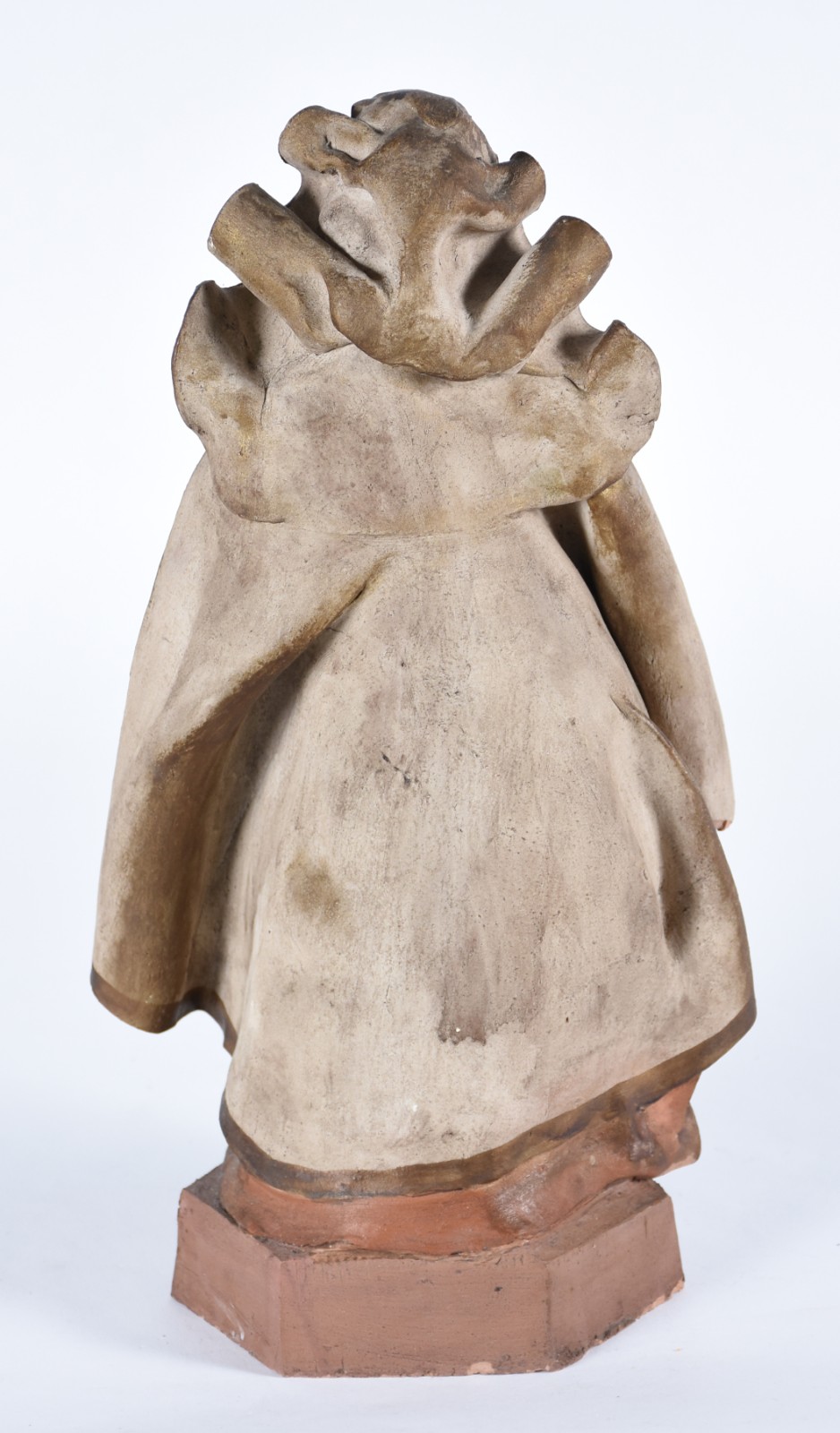 Imagem de terracota século XX representando Nossa Senhora das Dores... - foto 2 de 7