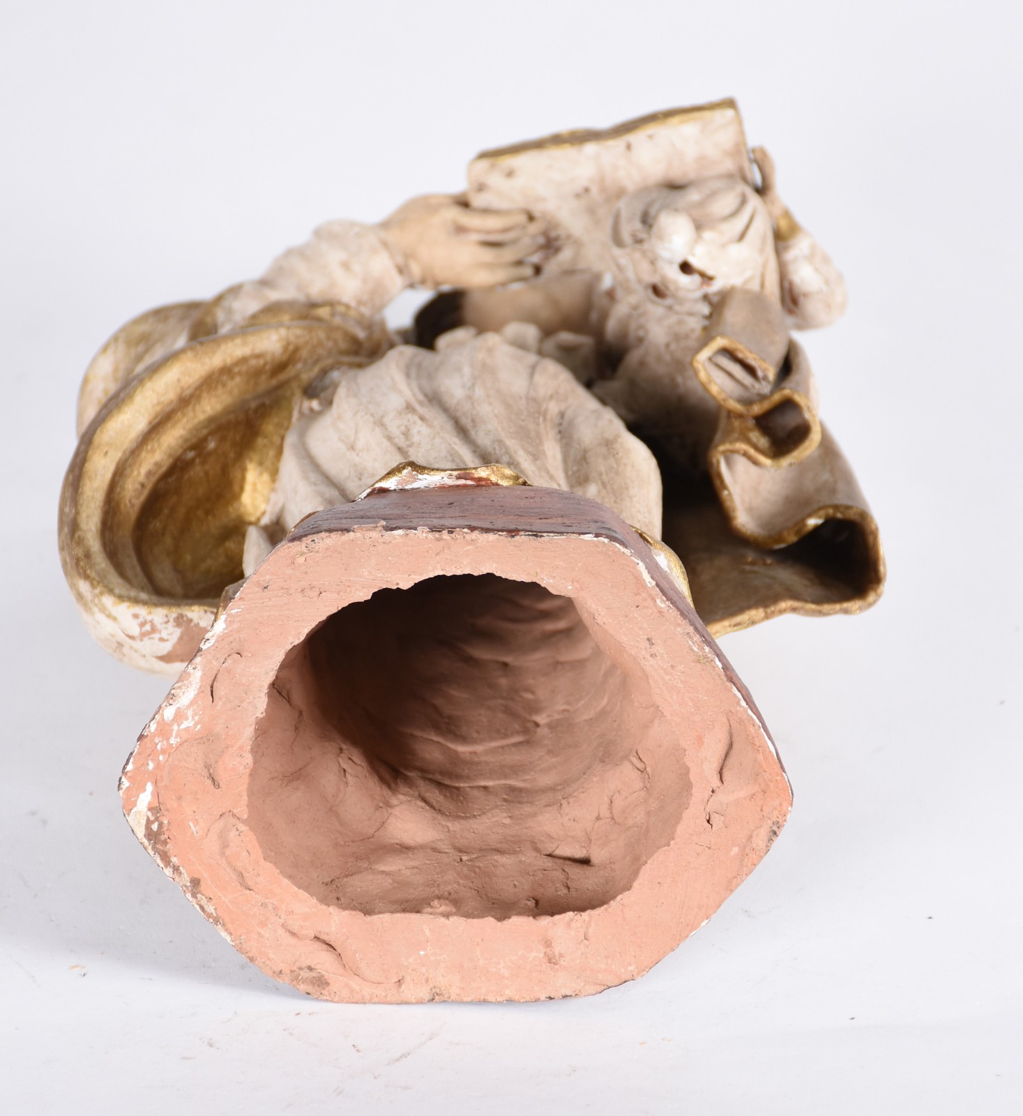 Imagem de terracota século XX representando Nossa Senhora. - foto 4 de 4