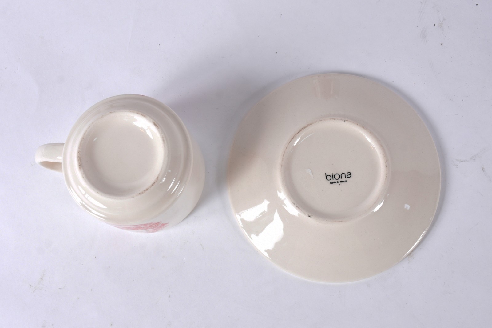 Pequeno serviço de porcelana nacional Biona decorado ao gosto ingles... - foto 5 de 6