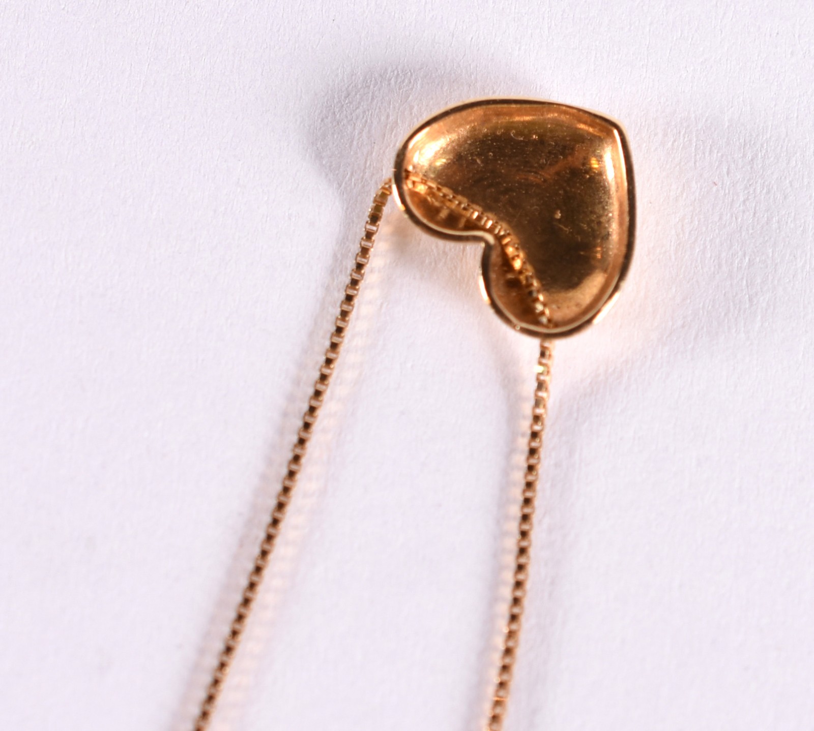Colar de ouro 18k, contraste 750 feitio coração (Por motivos de... - foto 5 de 5