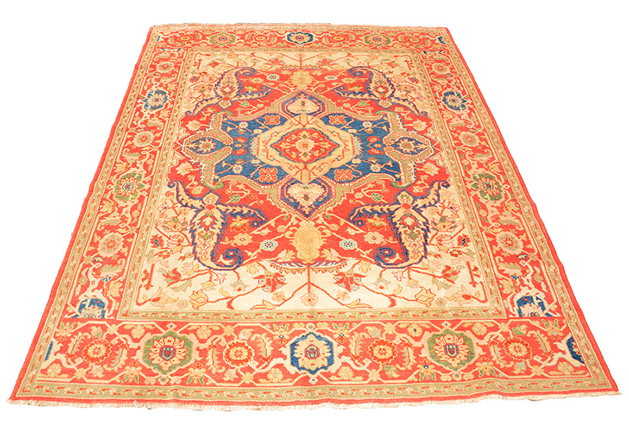 Tapete Ziegler medindo 2,42 x 3,12 = 5,54 m2