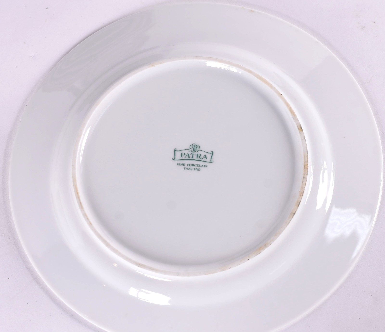 Parte de serviço de jantar de porcelana Tailandesa branca com a borda... - foto 4 de 4