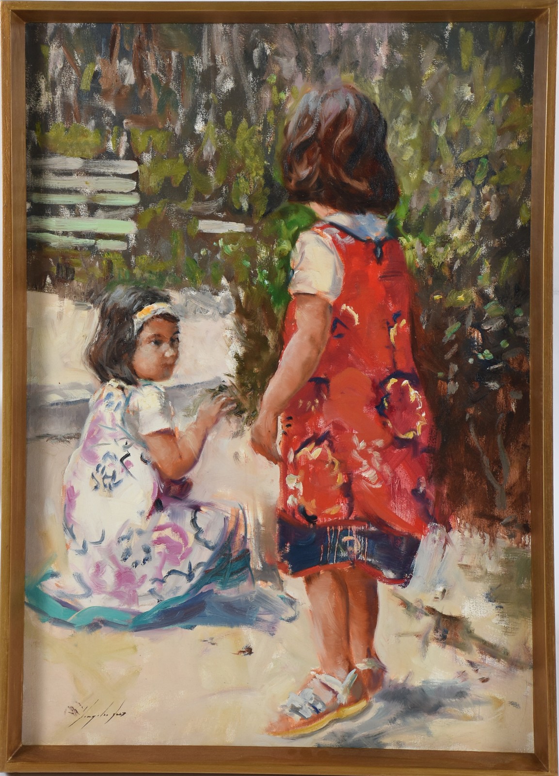 Virgílio Dias (1956), Meninas no Jardim - foto 2 de 4