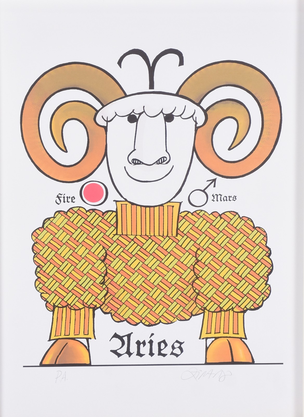 Ziraldo (1932-2024), Signus Aries - foto 1 de 4