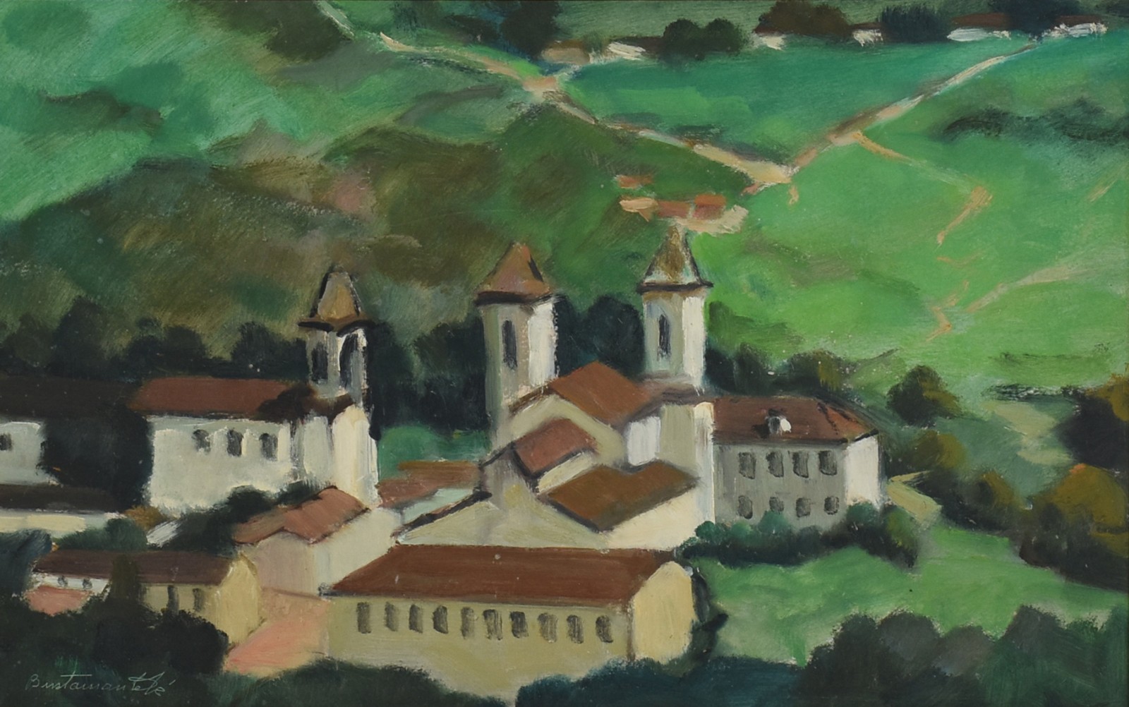 Bustamante Sá (1907-1988), Paisagem - foto 1 de 4