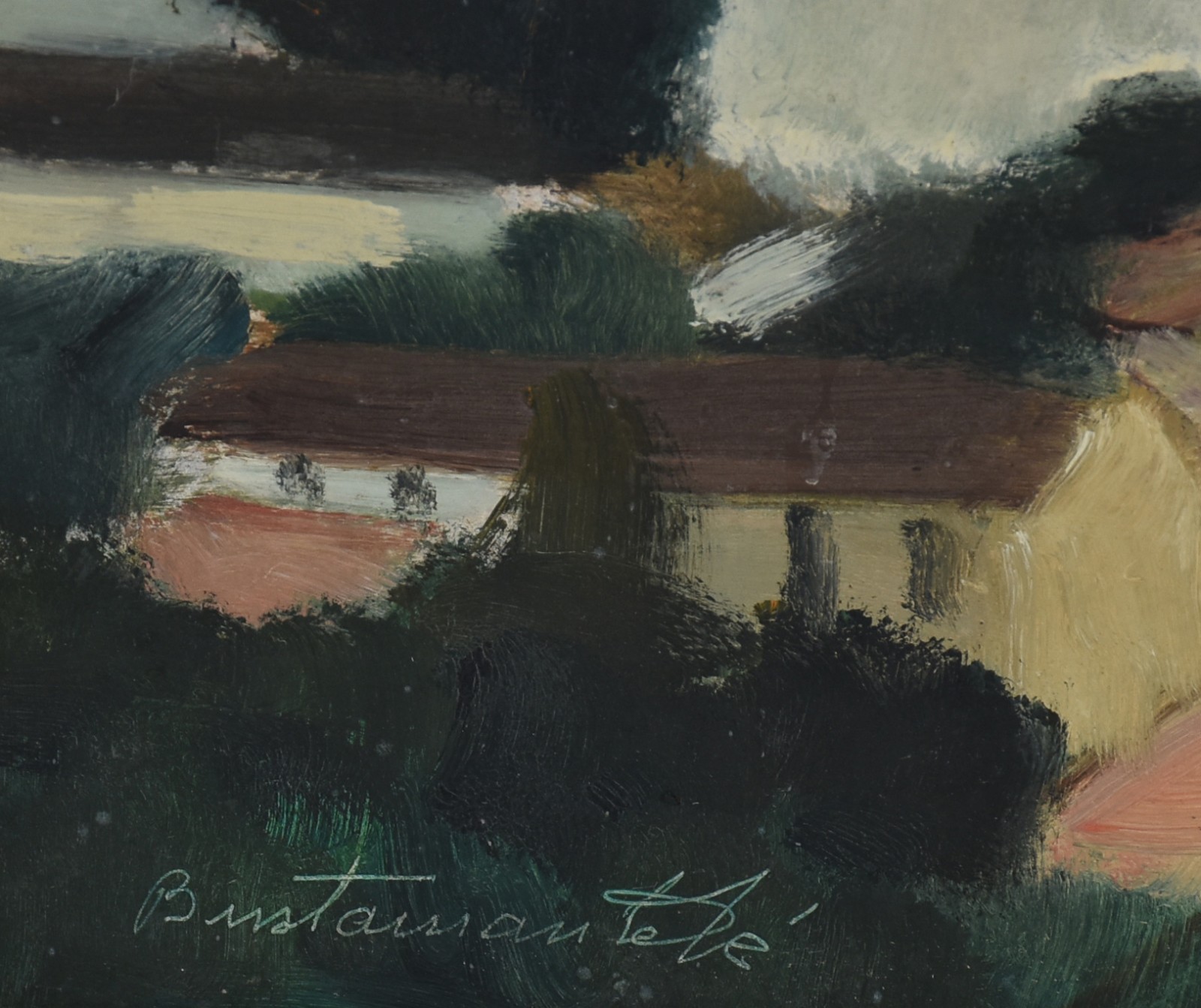 Bustamante Sá (1907-1988), Paisagem - foto 3 de 4