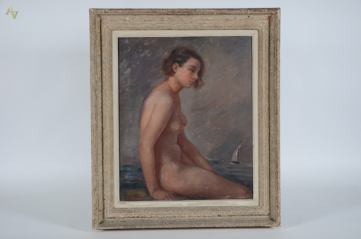 CRISSON - Nu feminino - ost - 73 x 60 - foto 1 de 3