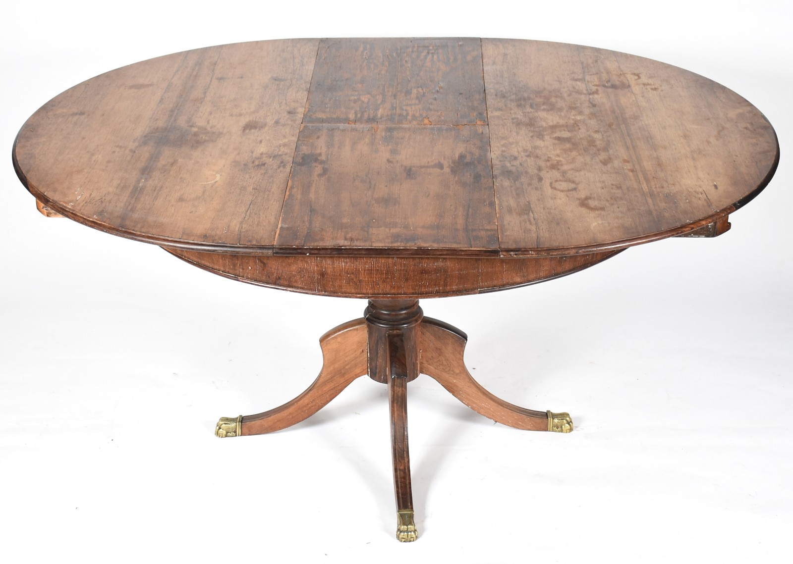 Conjunto para sala de jantar, composto de mesa de madeira nobre com... - foto 3 de 11