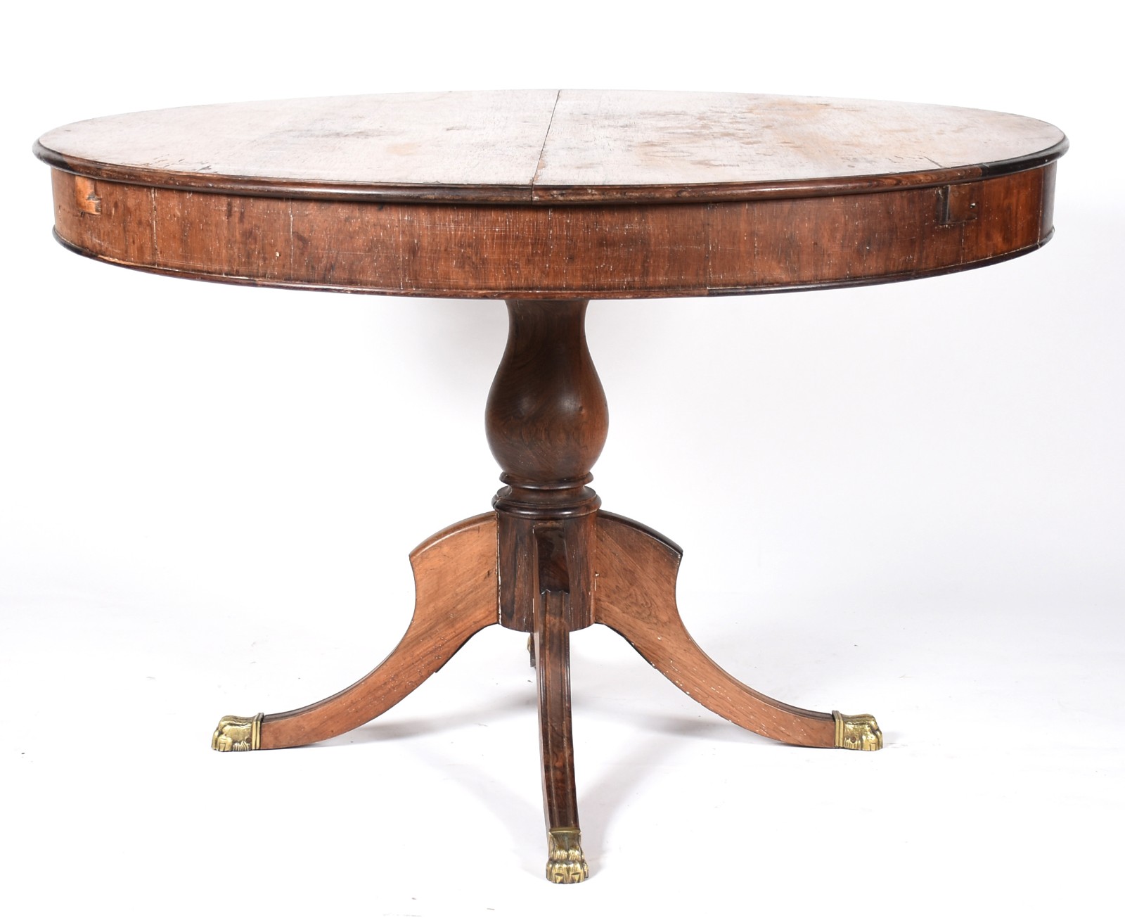 Conjunto para sala de jantar, composto de mesa de madeira nobre com... - foto 5 de 11