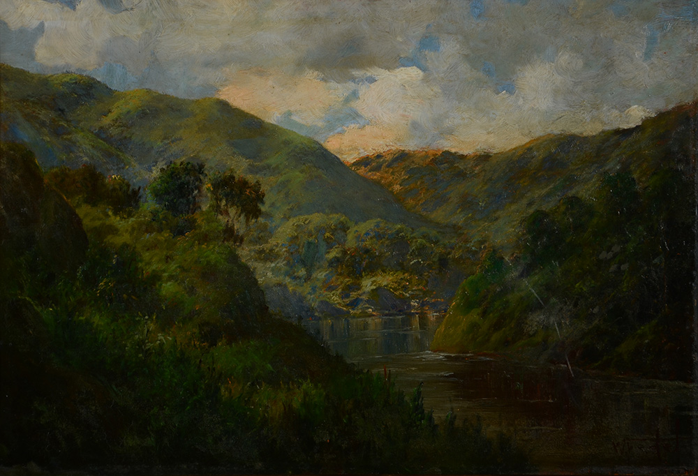 WALTER FEDER - Paisagem - OSM - 45 x 64 - foto 1 de 2