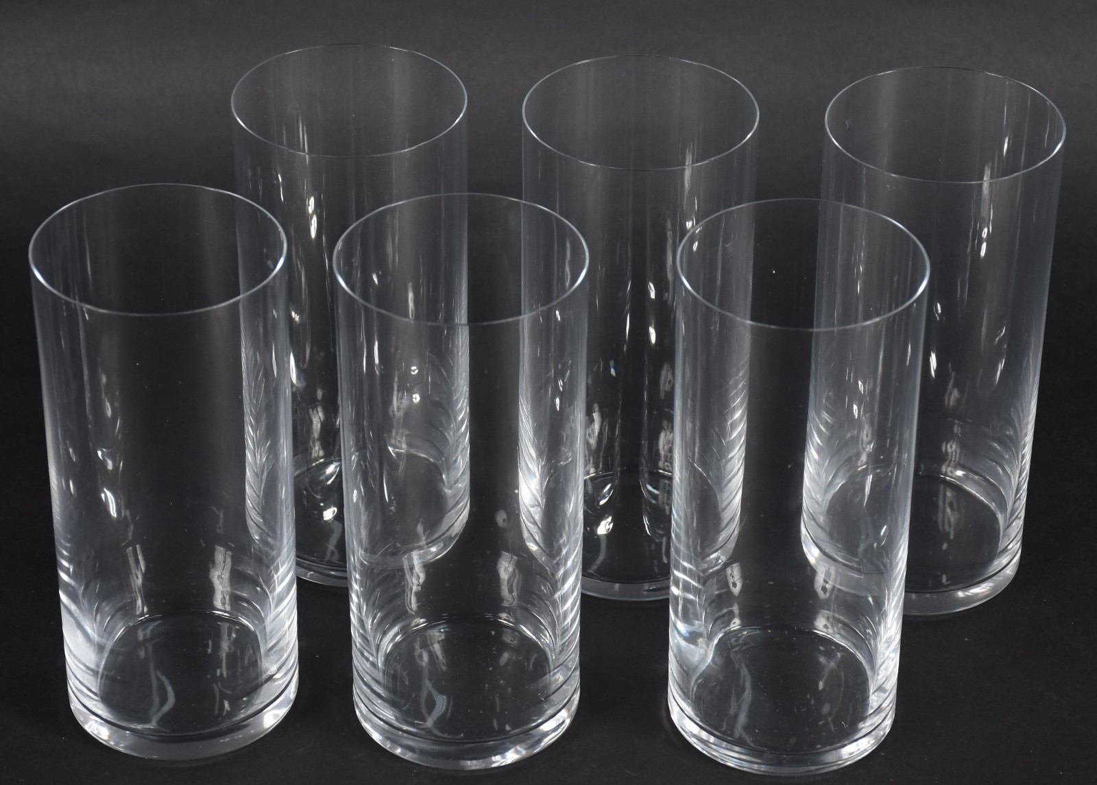 Seis copos de cristal long drink, 390 ml. - foto 2 de 3