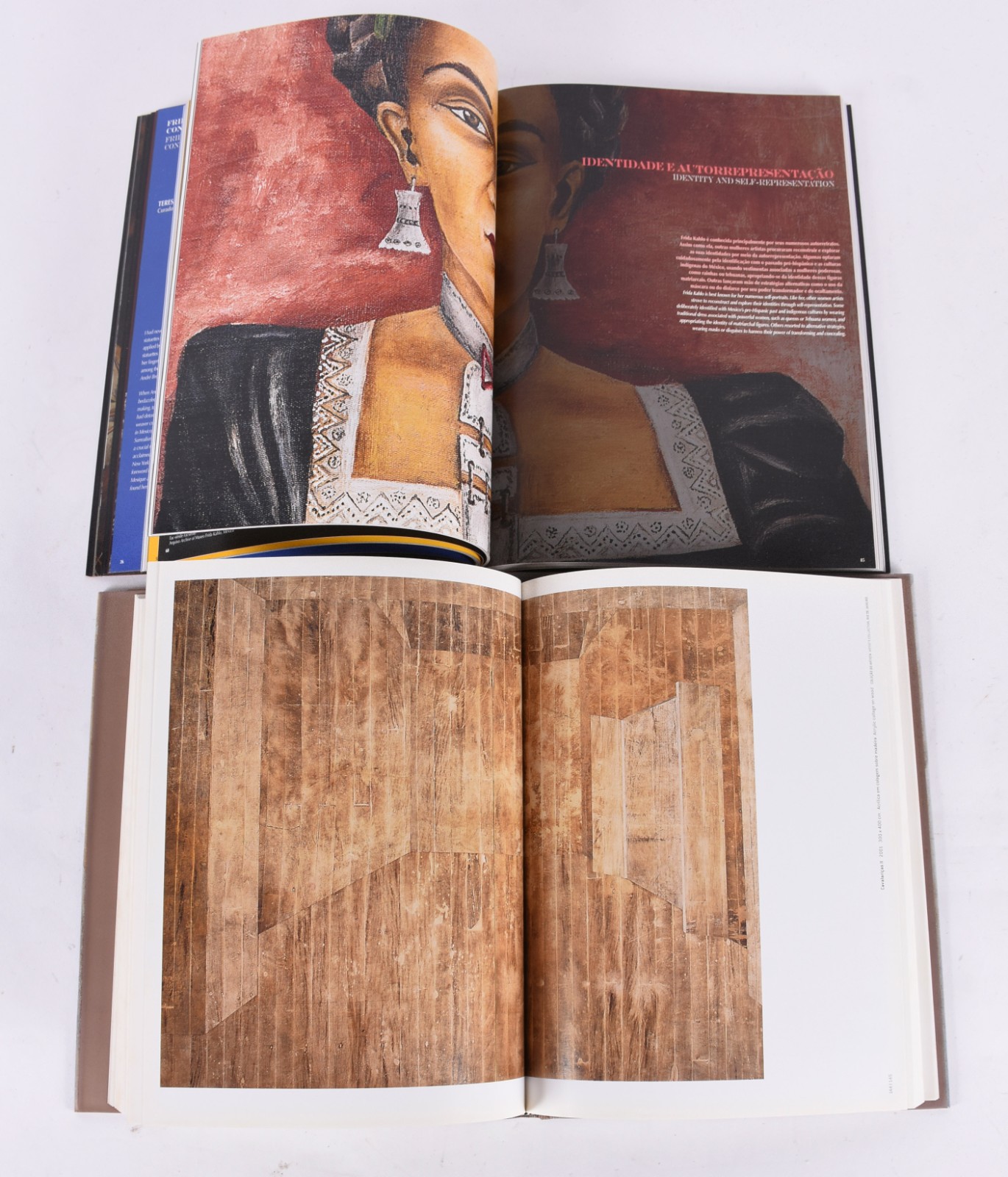 Quatro livros: A) Daniel Senise B) Frida Kahlo C) Leblon D)Brazilian... - foto 9 de 9
