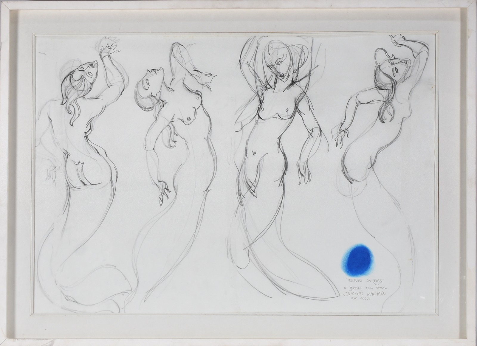 Juarez Machado (1941-2026), Estudo Sereias - foto 2 de 4