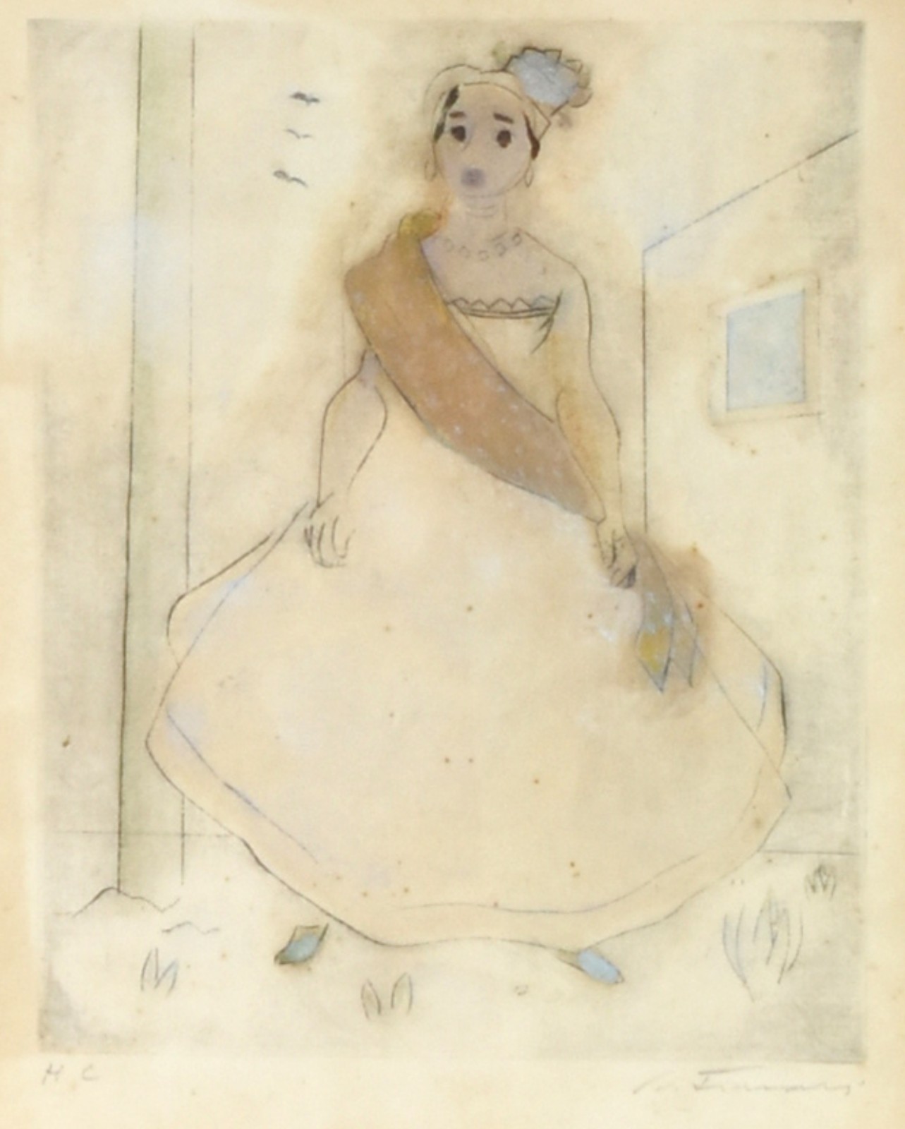 Cândido Portinari (1903-1962), Figura feminina - foto 1 de 5