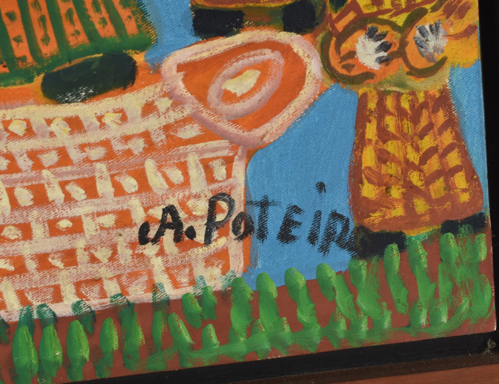 Antônio Poteiro (1925-2010), Figuras e flores - foto 2 de 4