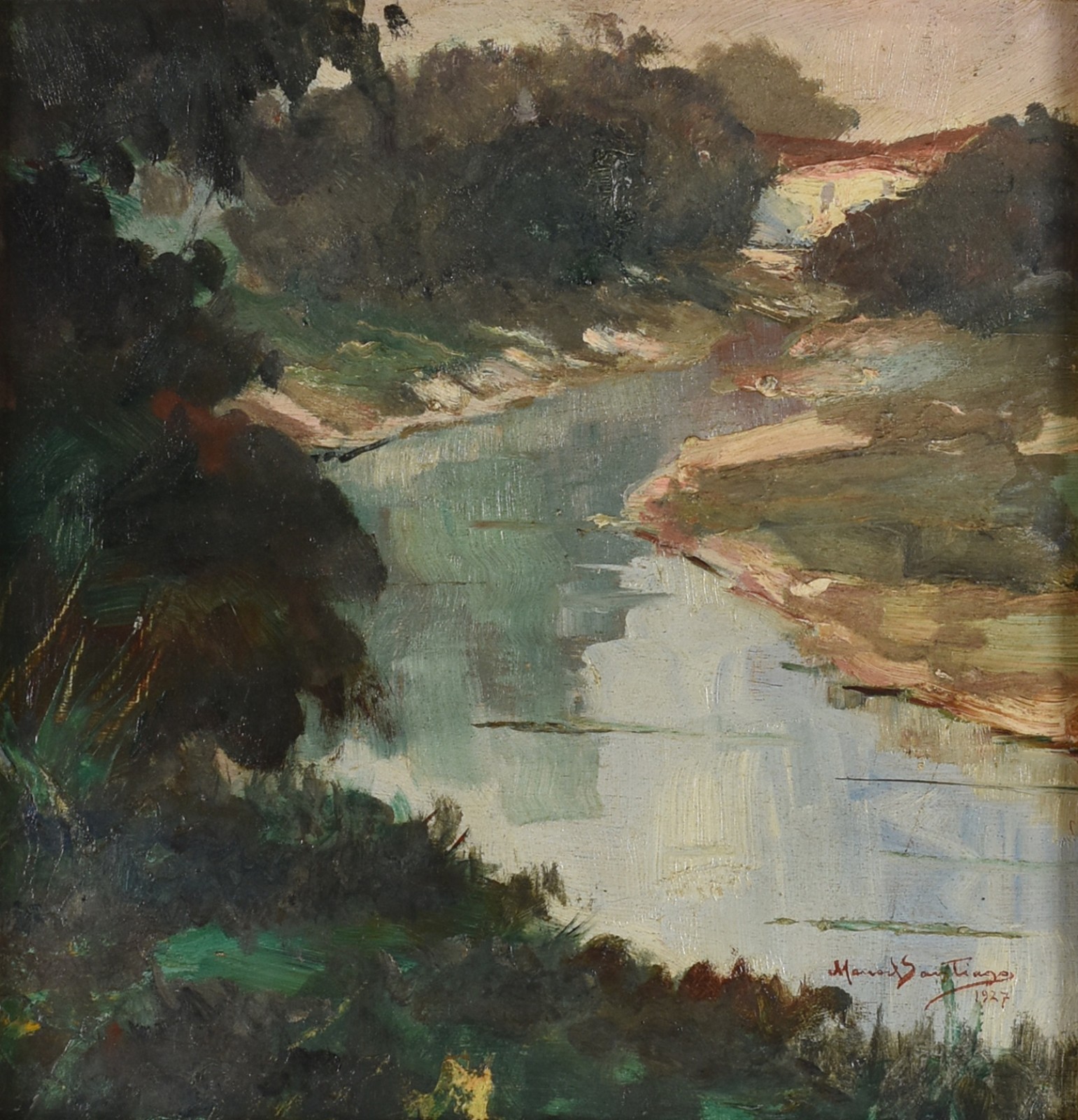 Manoel Santiago (1897-1987), Canto do Rio - foto 1 de 5