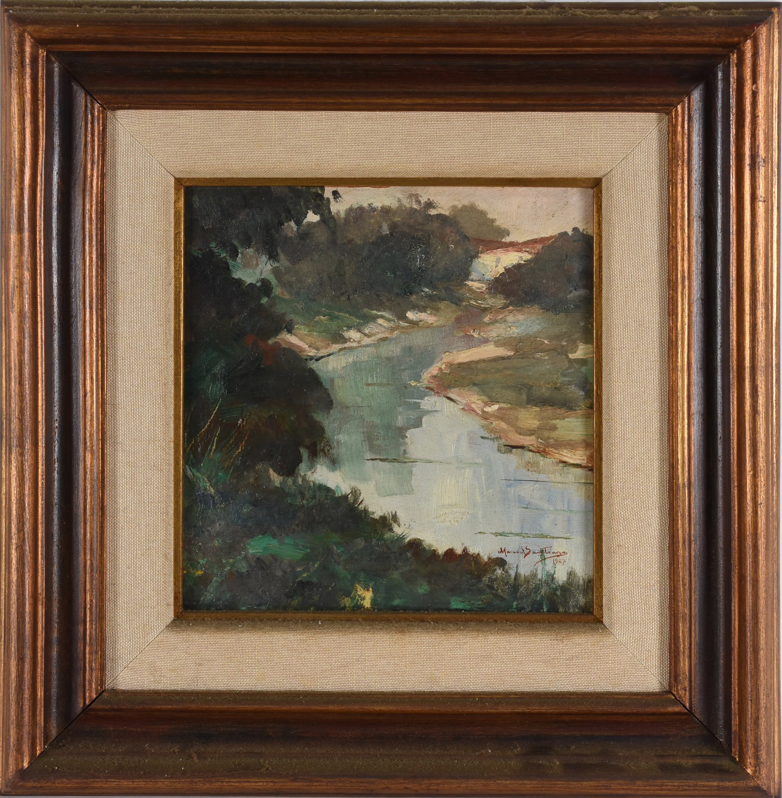 Manoel Santiago (1897-1987), Canto do Rio - foto 2 de 5