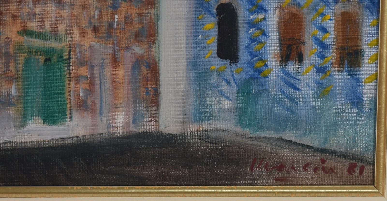 Emeric Marcier (1916-1990), Vista de Santarém, Portugal - foto 3 de 4