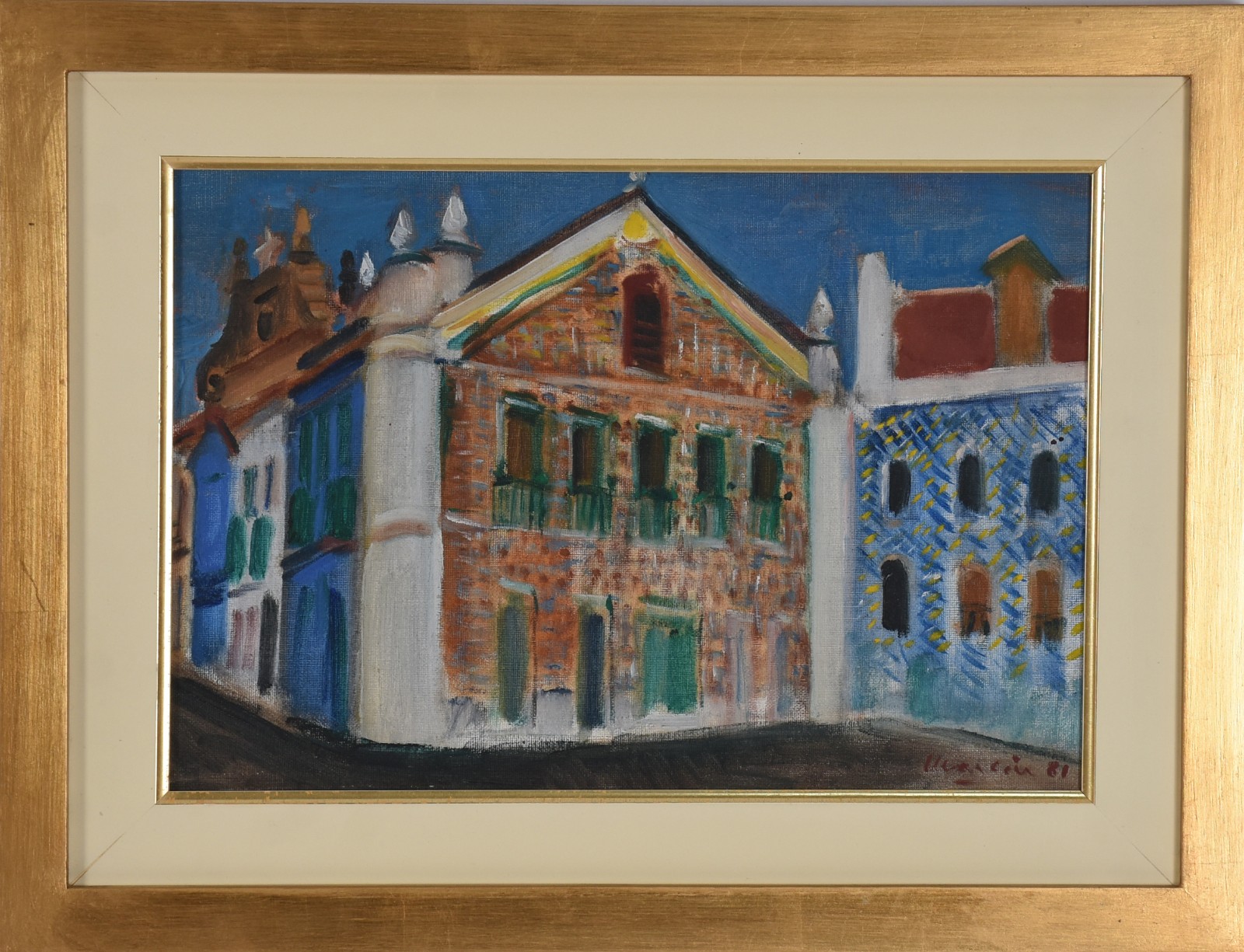 Emeric Marcier (1916-1990), Vista de Santarém, Portugal - foto 4 de 4
