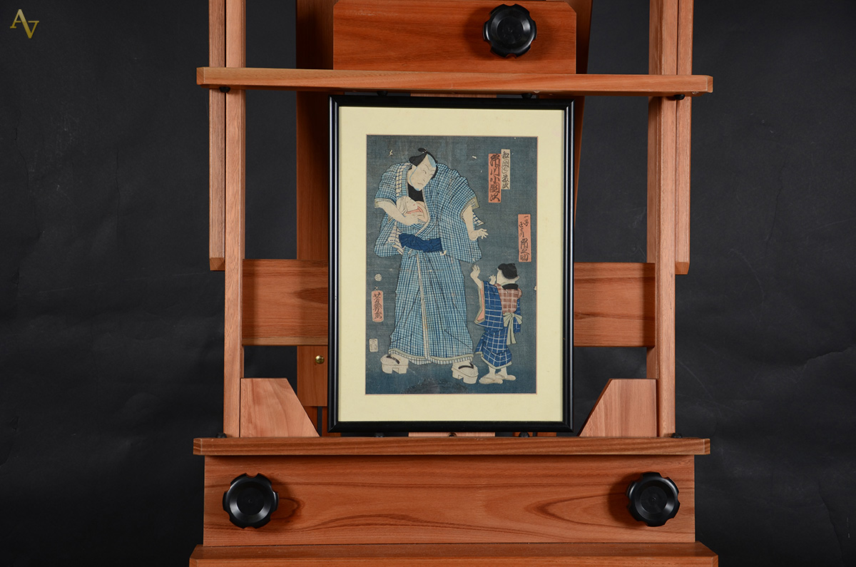 Sete gravuras japonesas. Medidas: 39 x 27 / 36 x 26 / (2x) 38 x 25 /... - foto 5 de 6