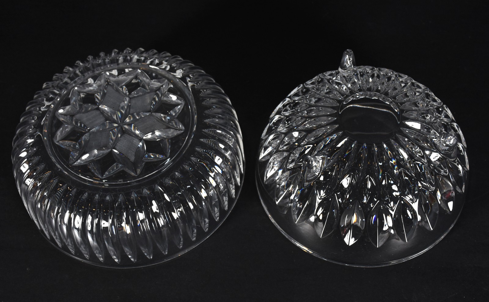 Dois bowls de cristal lapidado. - foto 3 de 3