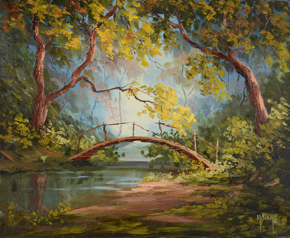 MAÚCHA - Recanto da ponte - OST - 50 x 61 - foto 1 de 2
