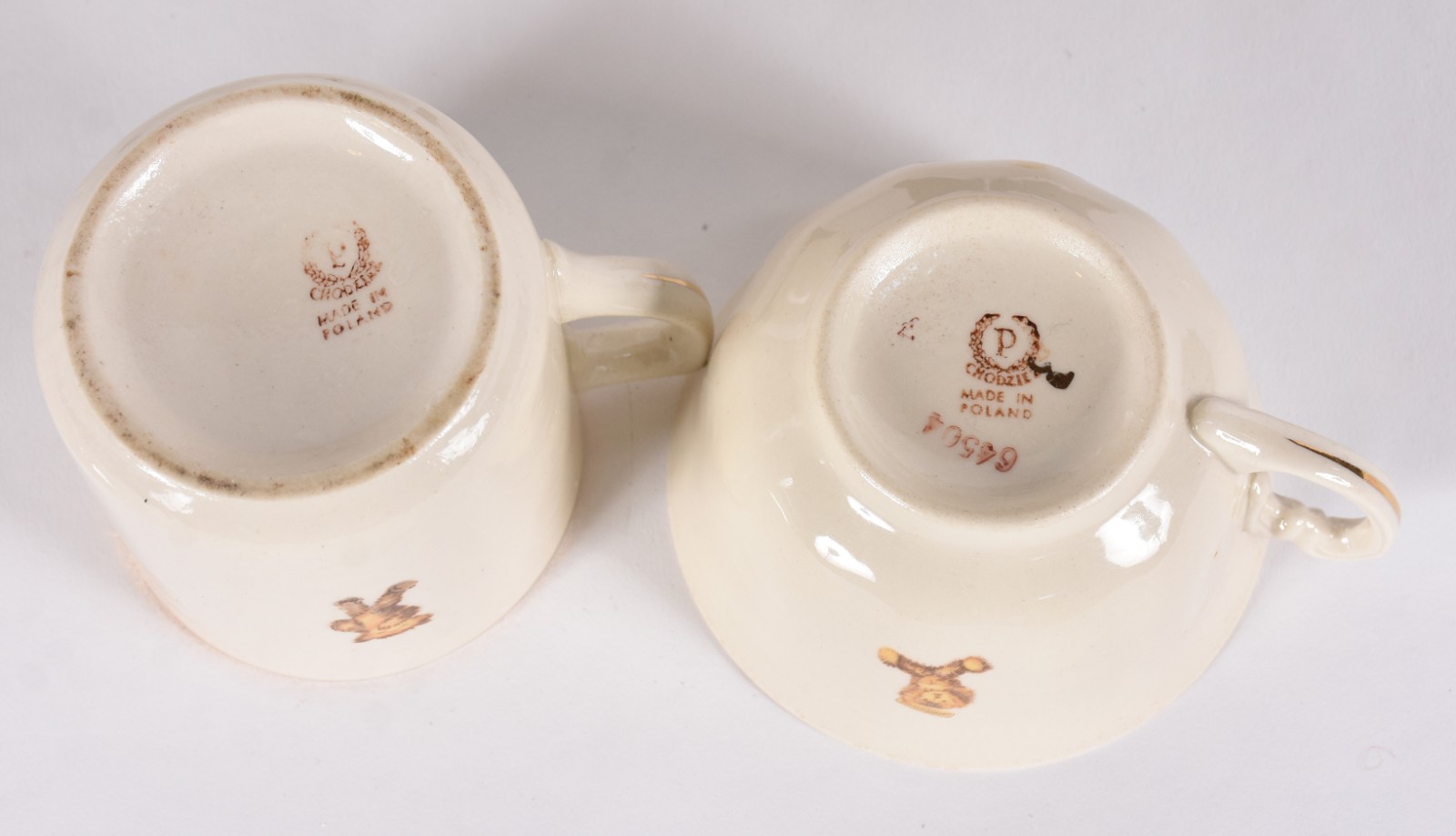 Diversas peças de porcelana, sendo: vaso GOEBER " La Promenade"... - foto 6 de 6