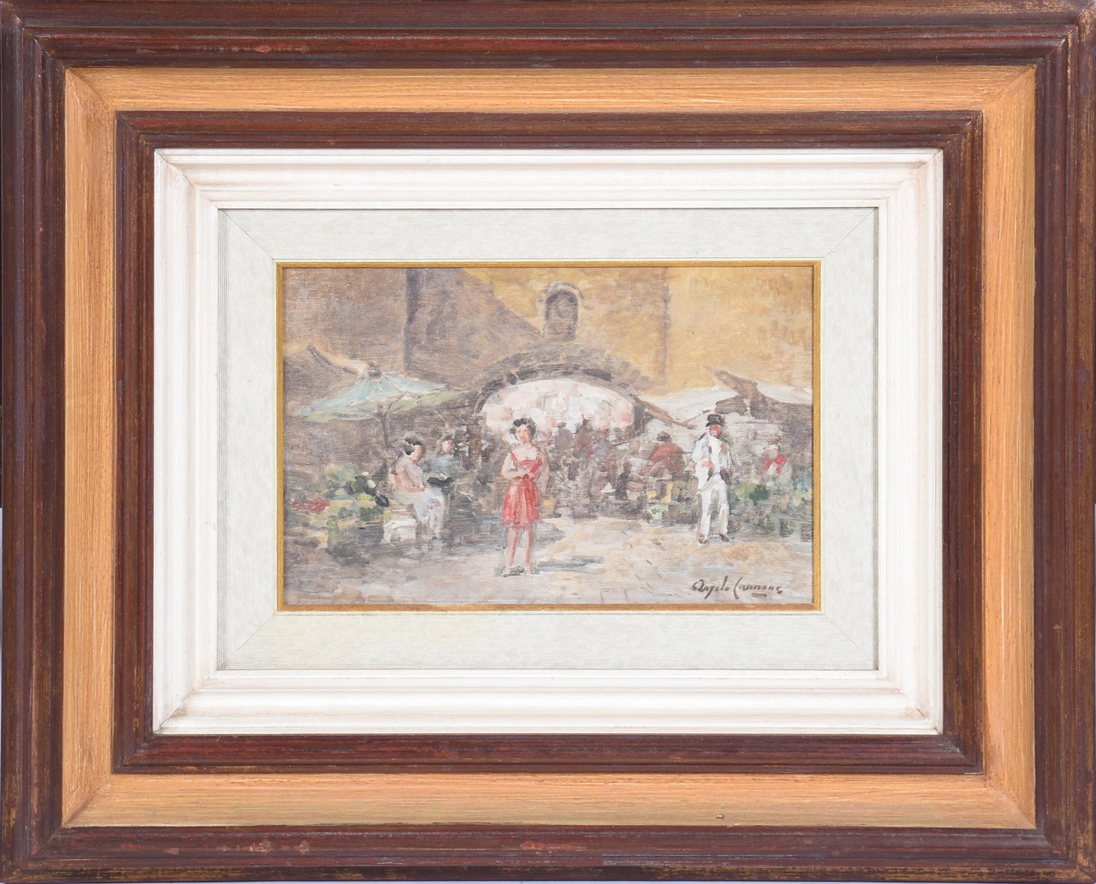 Angelo Cannone (1899-1992), Mercado de Roma - foto 2 de 5