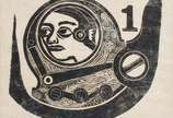 Georgete Melhem (1938 - ?), Ela, hoje - Xilogravura 2/10.