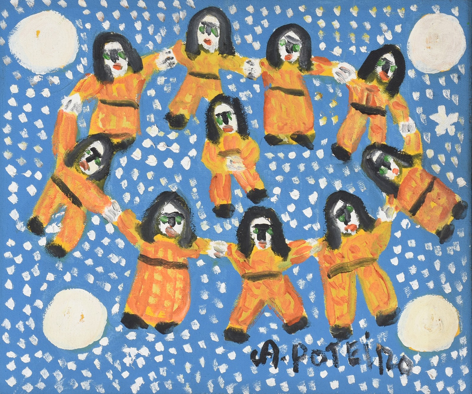 Antônio Poteiro (1925-2010), Brincando de roda - foto 1 de 4