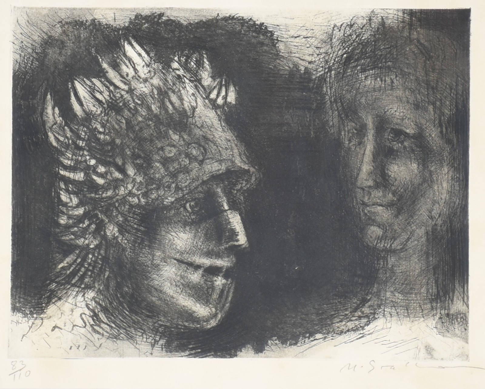 Marcelo Grassmann (1925-2013), Figuras - foto 1 de 5