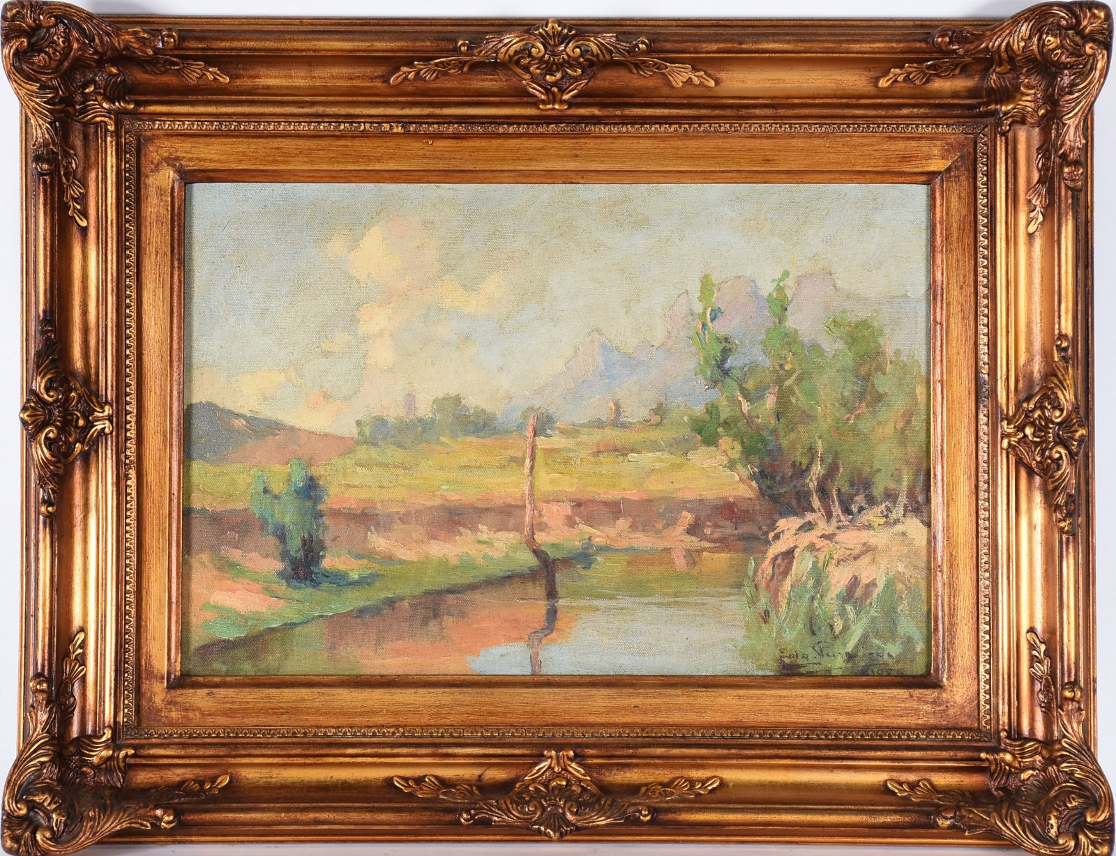 Edgar Parreiras (1885-1960), Rio Paquequer - Teresópolis - RJ - foto 2 de 4