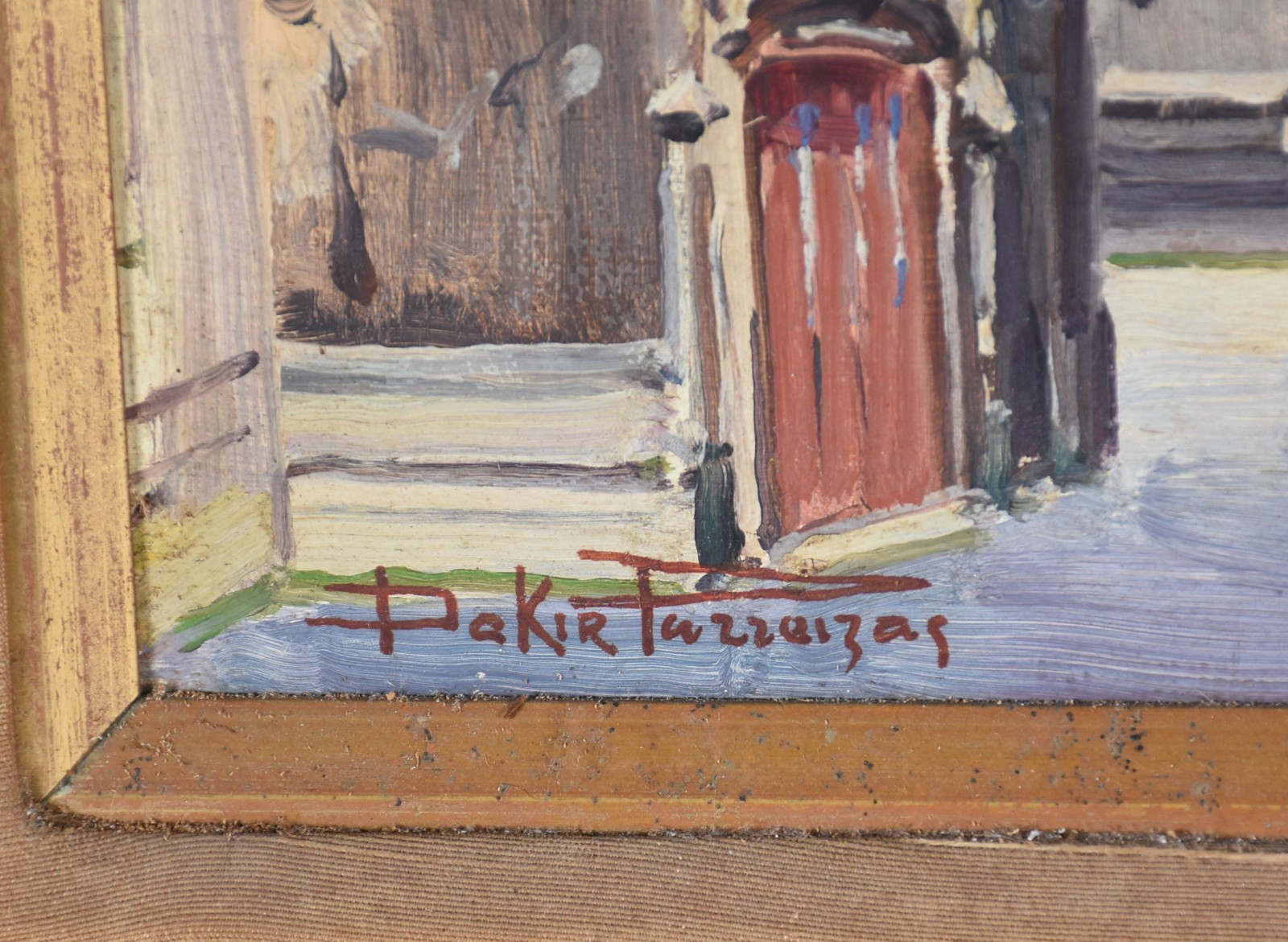 Dakir Parreiras (1894-1967), Paisagem com igreja - foto 3 de 4