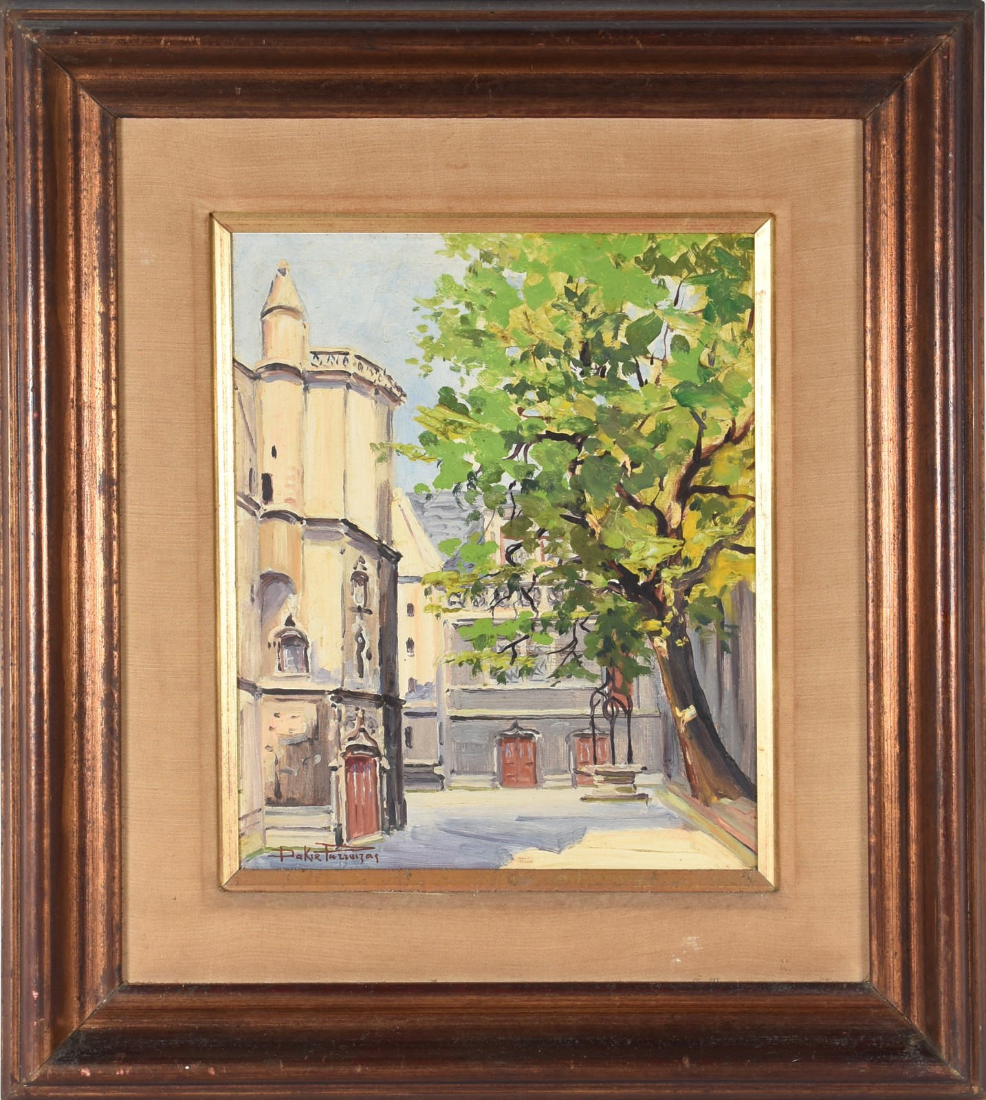 Dakir Parreiras (1894-1967), Paisagem com igreja - foto 2 de 4