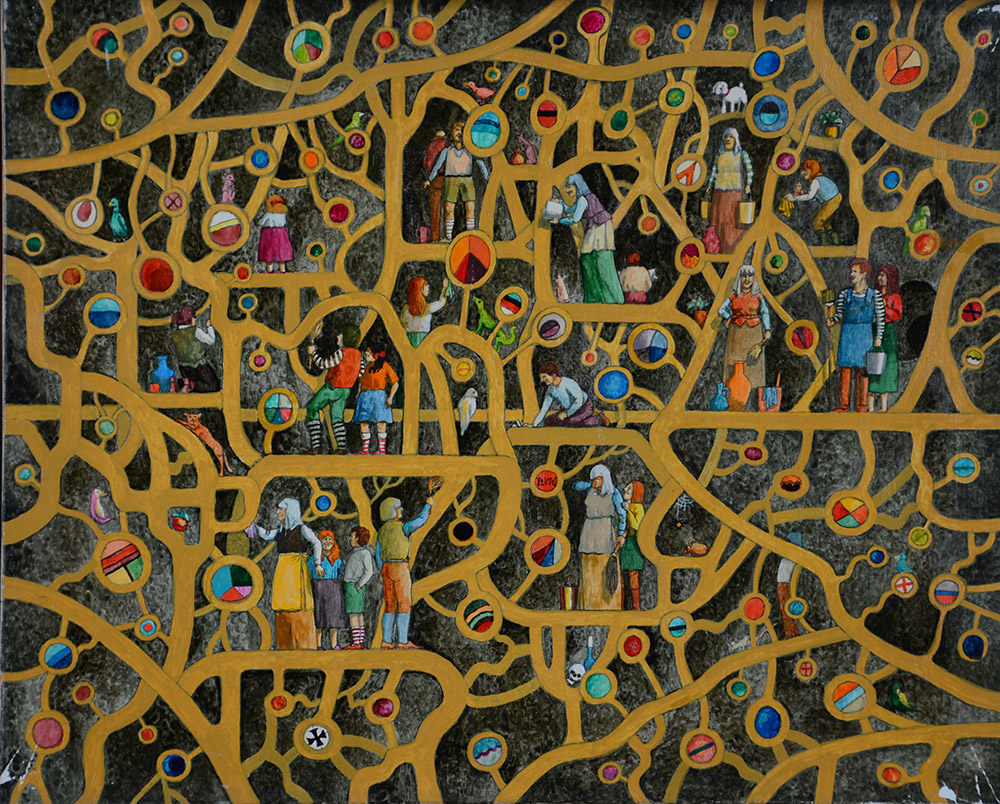 BORGERTH - Limpando o bosque - AST - 41 x 33 - foto 1 de 2