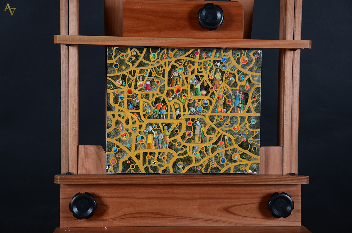 BORGERTH - Limpando o bosque - AST - 41 x 33 - foto 2 de 2