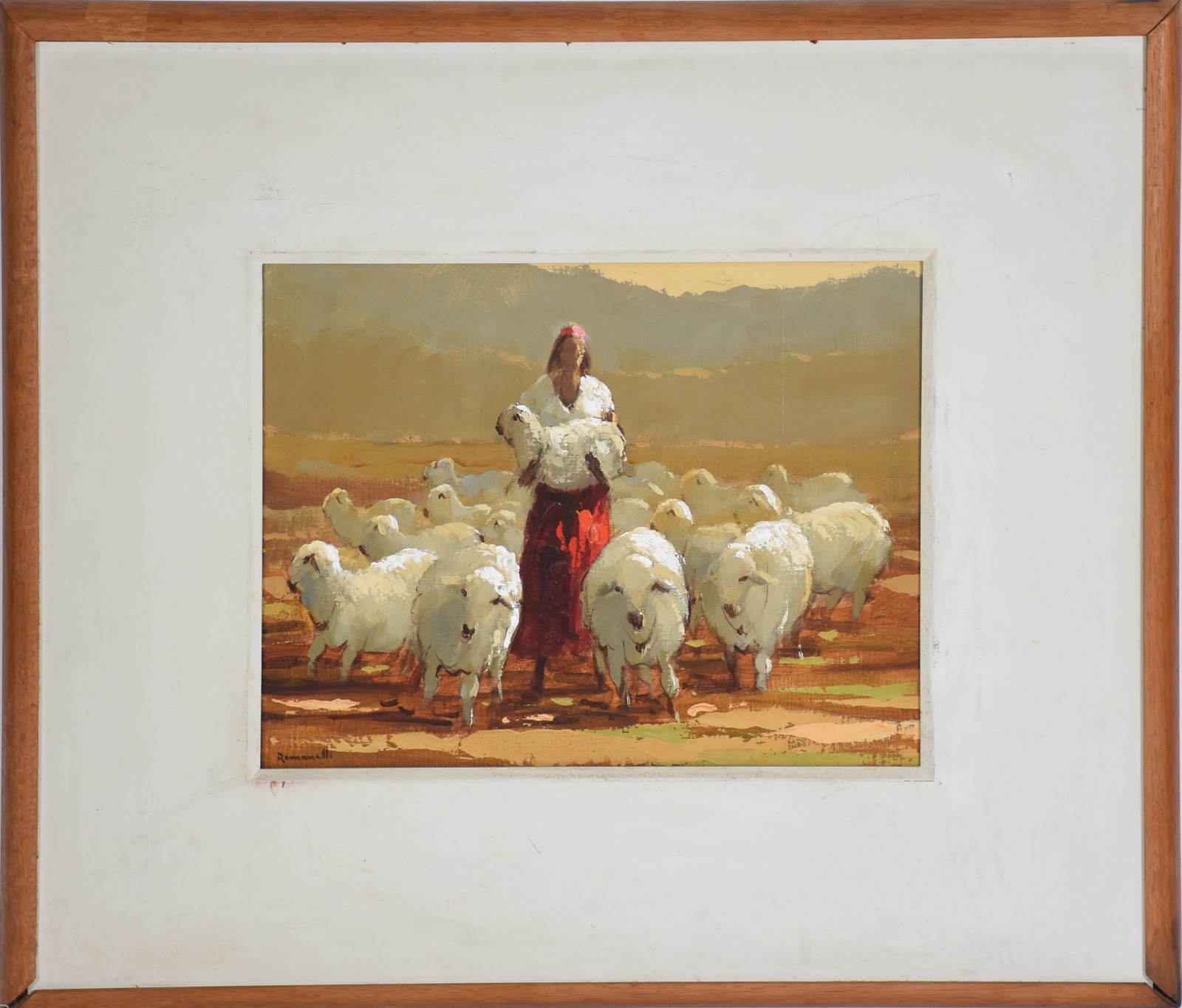 Armando Romanelli (1945), Pastora com Ovelhas - foto 2 de 4