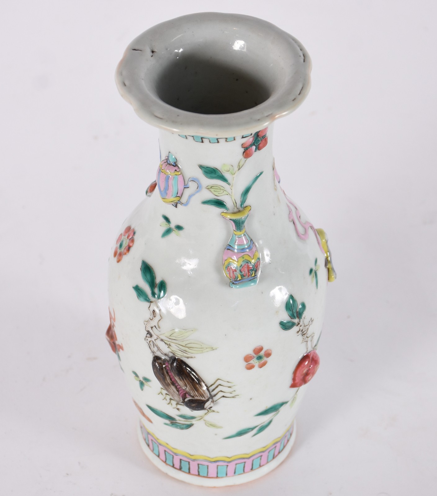 Vaso de porcelana oriental. - foto 2 de 5
