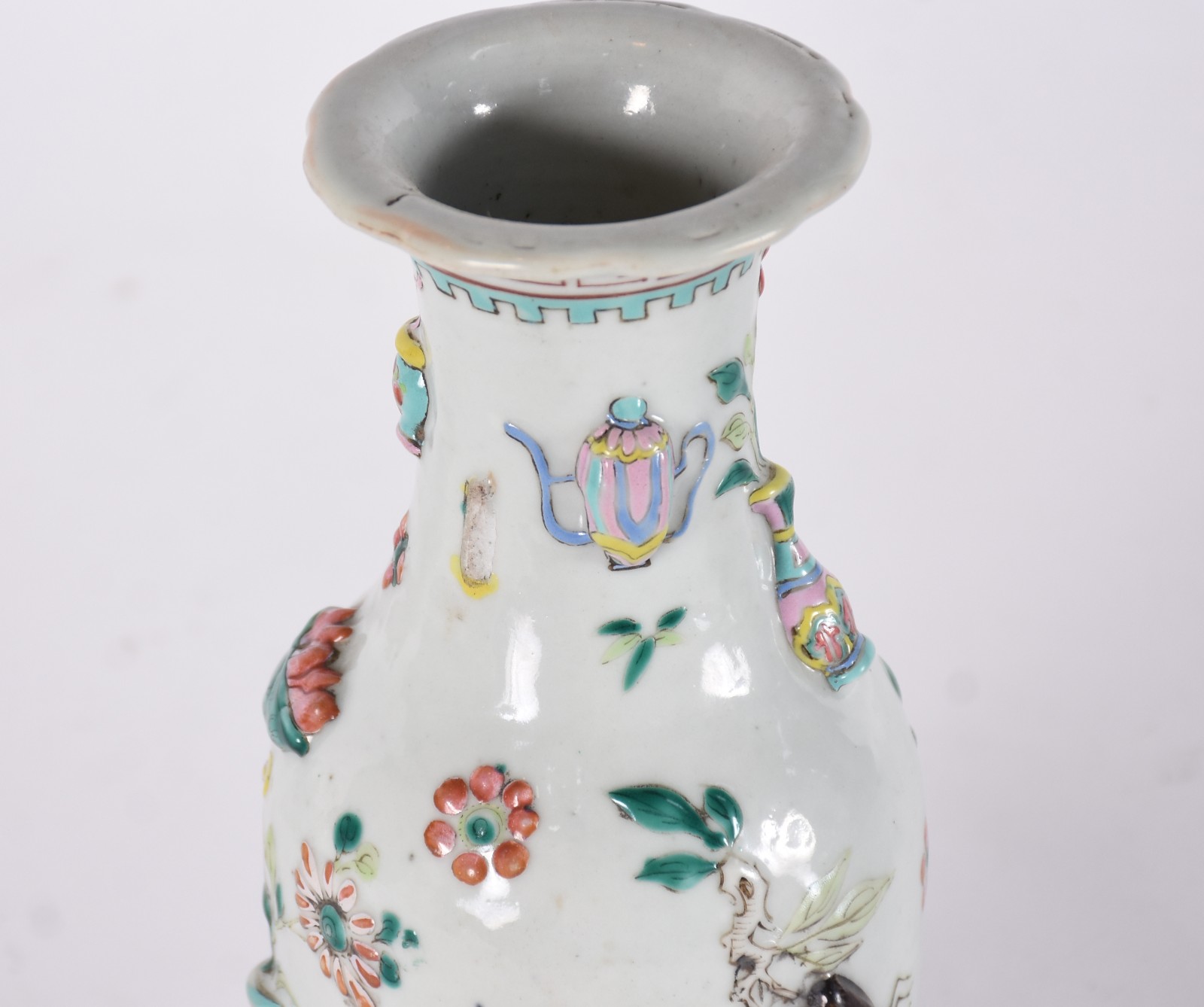 Vaso de porcelana oriental. - foto 4 de 5