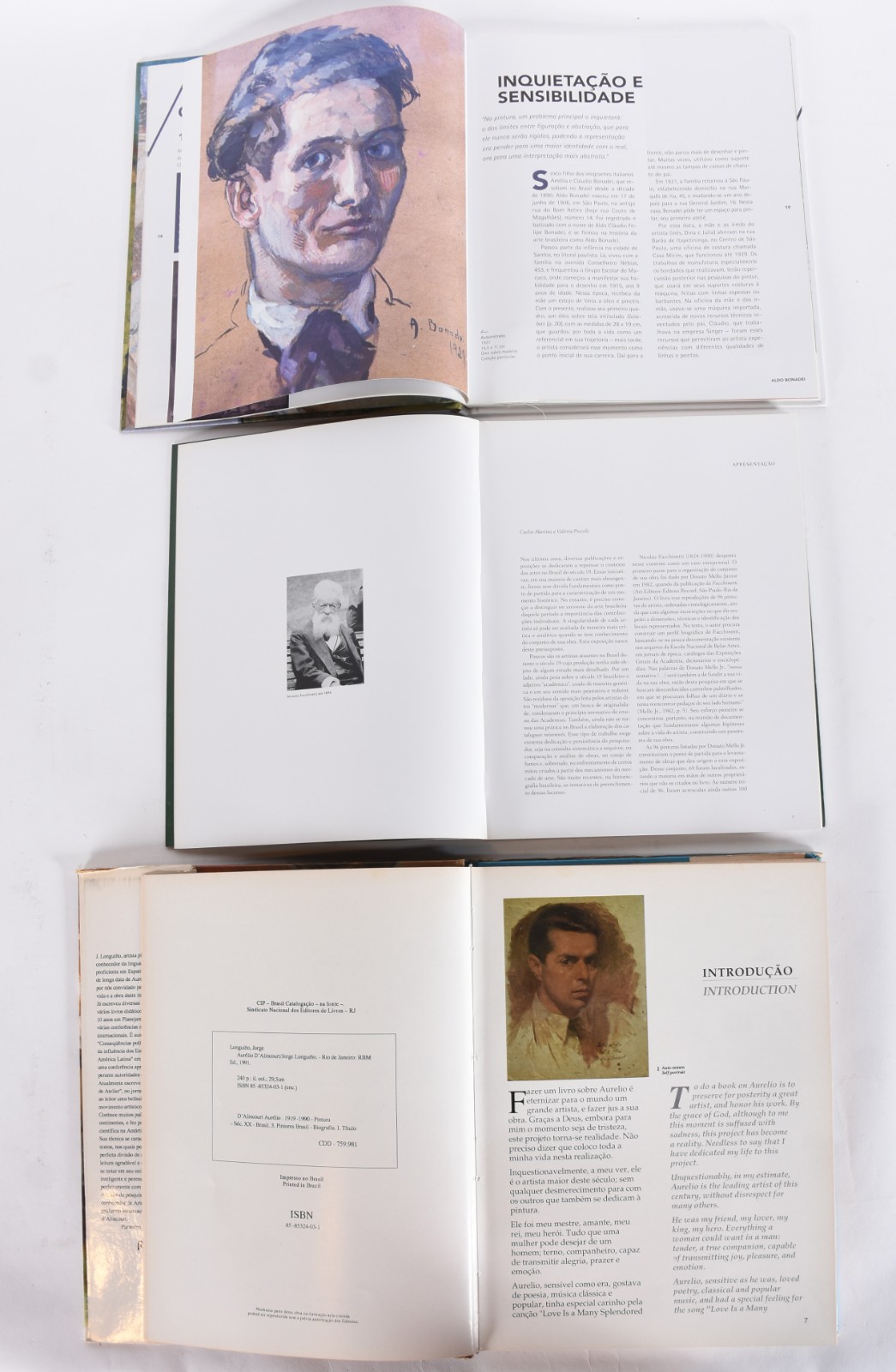 Cinco livros: A)Facchinetti B)Aldo Bonadei C)Aurelio D'alincourt... - foto 2 de 9
