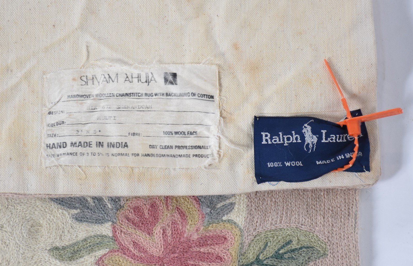 Tapete Ralph Lauren feitio na Índia. - foto 3 de 3