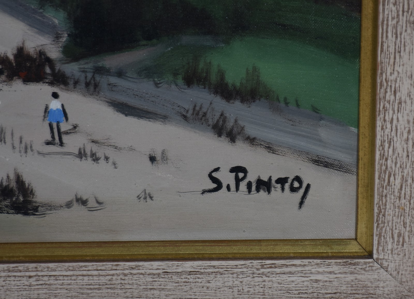 Sylvio Pinto (1918-1997), Casario com Paisagem - foto 3 de 4